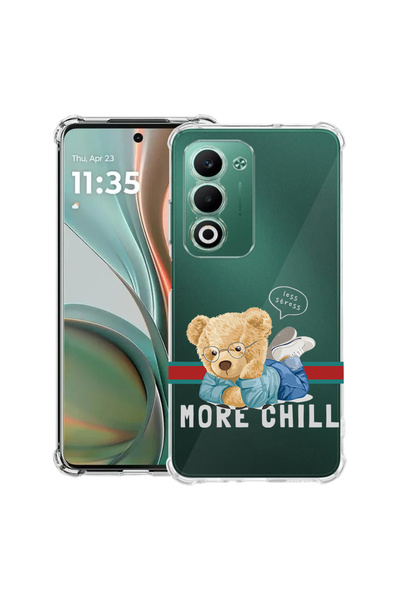 bestcase Husă antișoc pentru OPPO A5 5G cu design More Chill Teddy Bear, 2052...