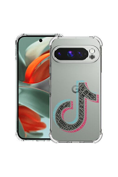 bestcase Husă antișoc pentru Google Pixel 10 Pro XL cu design caligrafic TikTok, 2052063 AS 1545