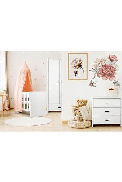 JollyMag Mobilier Camera copii Si Bebelusi KLUPS AMELIA Alb