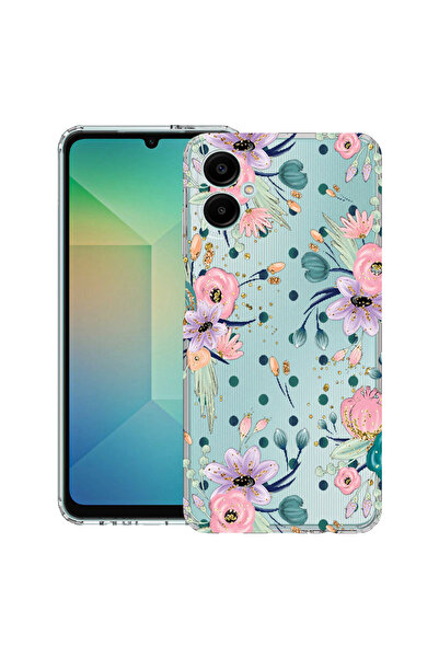 bestcase Husă antișoc pentru Samsung Galaxy A07 4G cu colecția Design Flowers...