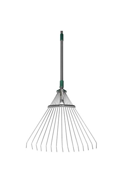 JollyMag Grebla pentru frunze, gradina, coada telescopica, 15 dinti