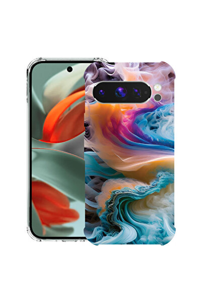 bestcase Husă antișoc pentru Google Pixel 10 Pro XL cu design Liquid Colors, ...