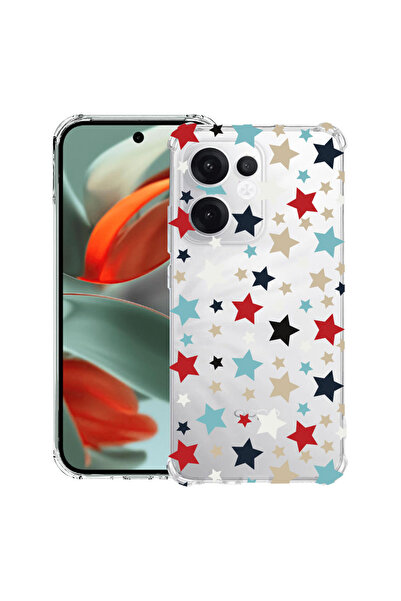 bestcase Husă antișoc pentru OPPO Reno 14 F / FS cu design stele, 2052058 AS 146