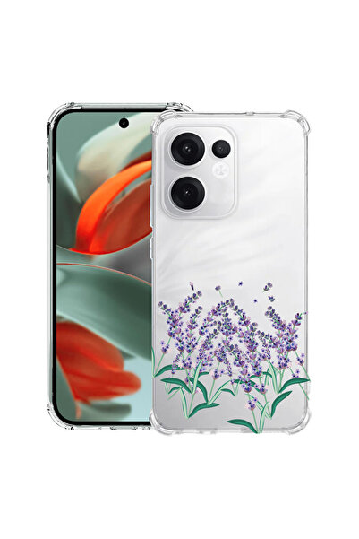 bestcase Carcasă antișoc Husa compatibilă cu Oppo Reno15 Pro, Lavandă