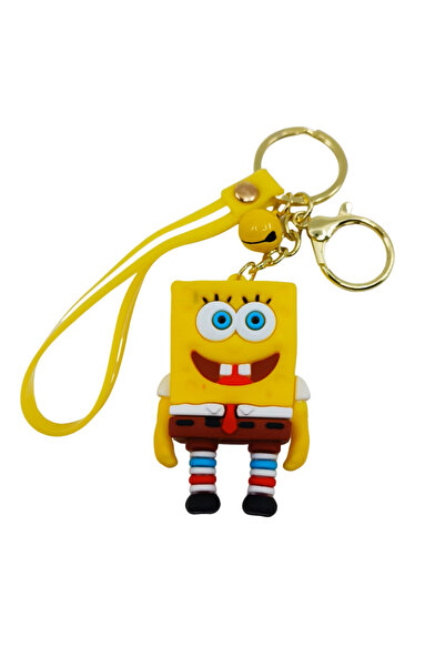 PriStyle Breloc pentru Chei si Fermoar de Rucsac sau Penar, cu Jucarie Sponge...