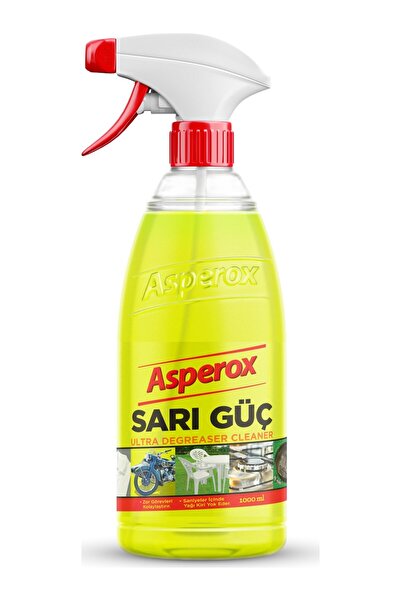 ASPEROX Sarı Güç Ultra Yağ Çözücü 1 Lt Sprey