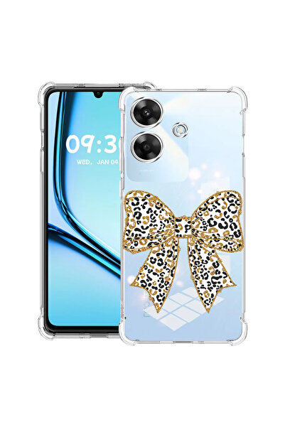 bestcase Удароустойчив калъф за Realme Note 60 / Note 60X с дизайн на леопард...
