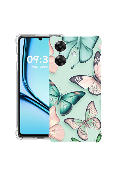 bestcase Carcasă antișoc pentru Realme Note 60 / Note 60X cu model fluture, 2...