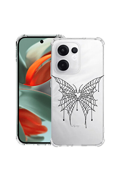 bestcase Carcasă antișoc Husa compatibilă cu Oppo Reno15 Pro, fluture