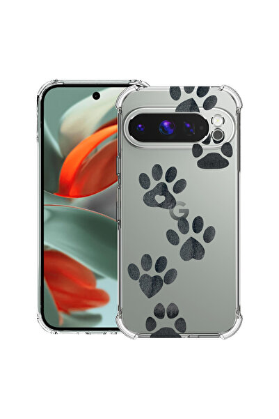 bestcase Carcasă antișoc compatibilă cu Google Pixel 10 / Pixel 10 Pro, Dog Paw