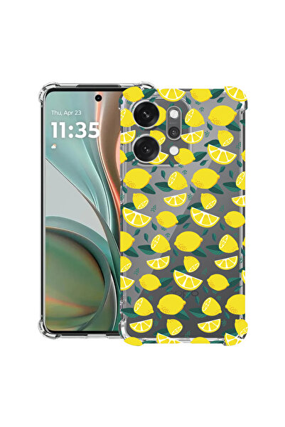bestcase Carcasă antișoc pentru OPPO Reno 14 5G cu model Lemon, 2052057 AS 1436