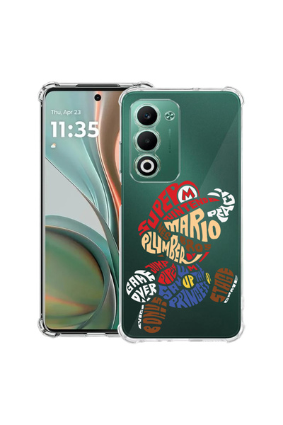 bestcase Carcasă antișoc pentru Xiaomi Redmi 15 5G (169 mm), Caligrafie Super Mario, 2078496 AS 1524