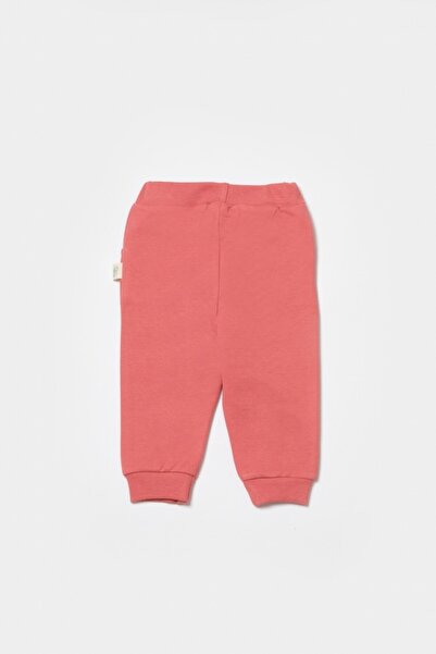 JollyMag Pantaloni lungi, dvě vlákna, 100% bumbac - růže, BabyCosy (Marime: 12-18 Luni)