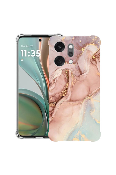 bestcase Carcasă antișoc pentru OPPO Reno 14 5G cu design Rose Marble, 2052057 AS 1253