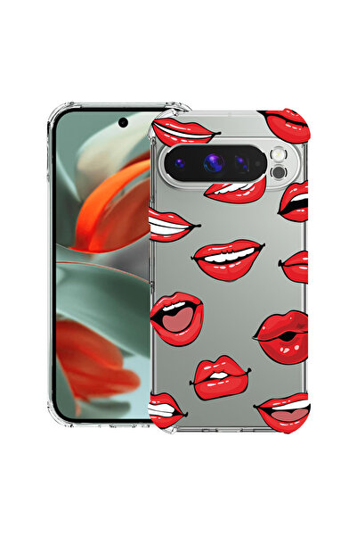 bestcase Husă antișoc pentru Google Pixel 10 Pro XL cu design buze - model sărut, 2052063 AS 1431