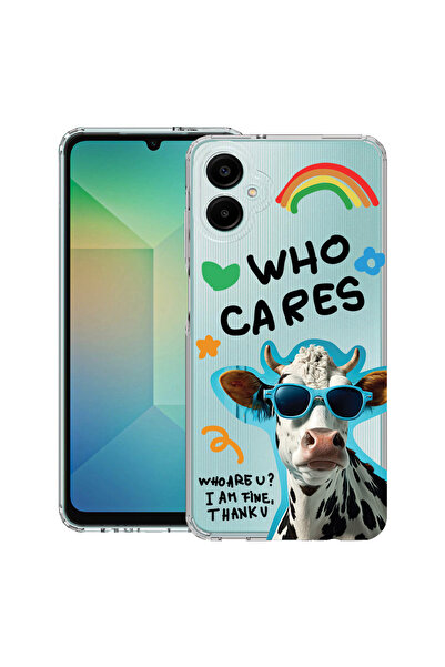 bestcase Husă antișoc pentru Samsung Galaxy A07 4G cu design Cool Cow - Who C...