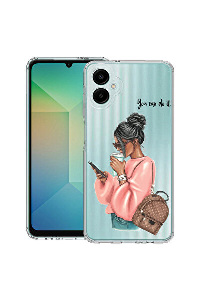 bestcase Husă antișoc pentru Samsung Galaxy A07 4G cu design Shopping Girl, 2...