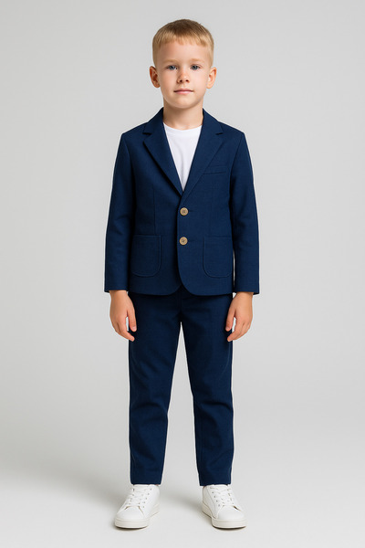 tinytrends Erkek Çocuk Classic Comfort Takım Elbise 3'lü Set