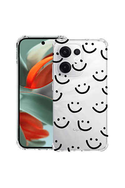 bestcase Carcasă antișoc Husa compatibilă cu Oppo Reno15 Pro, Smiley