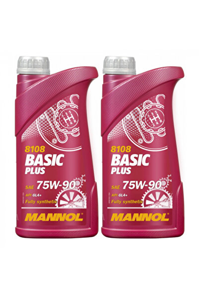 MANNOL Pachet 2 litri Ulei transmisie manuala Basic Plus 75W90