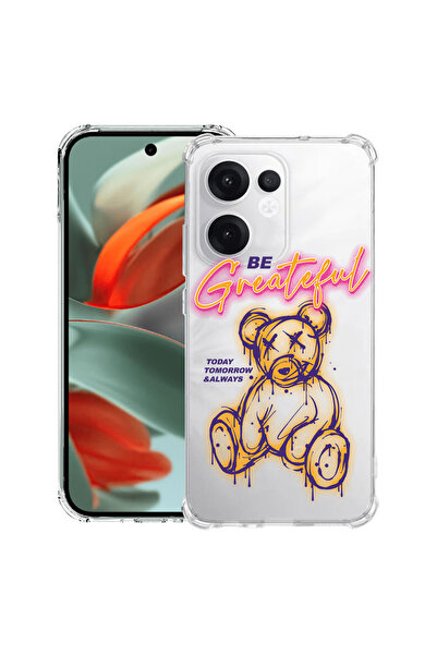 bestcase Carcasă antișoc Husa compatibilă cu Oppo Reno15 Pro, Teddy Bear - Be...
