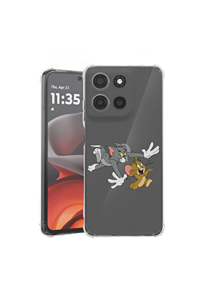 bestcase Carcasă antișoc pentru Motorola Edge 60 Pro cu design Tom și Jerry, 2052054 AS 1657