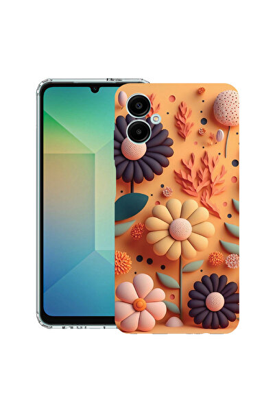 bestcase Husă antișoc pentru Samsung Galaxy A07 4G cu design Happy Flowers, 2052053 AS 1149
