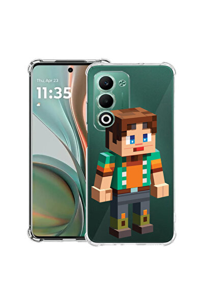 bestcase Carcasă antișoc pentru Xiaomi Redmi 15 5G (169 mm), personaj Minecraft, 2078496 AS 1682
