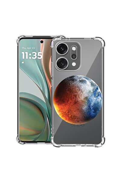 bestcase Carcasă antișoc pentru OPPO Reno 14 5G cu design Earth, 2052057 AS 948