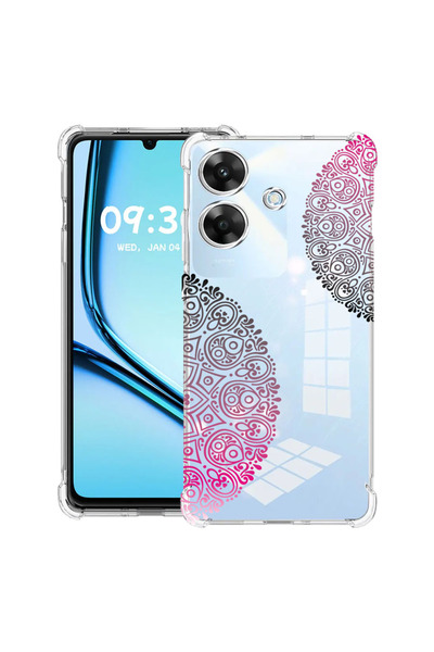 bestcase Carcasă antișoc pentru Realme Note 60 / Note 60X cu design dantelat, 2052062 AS 92