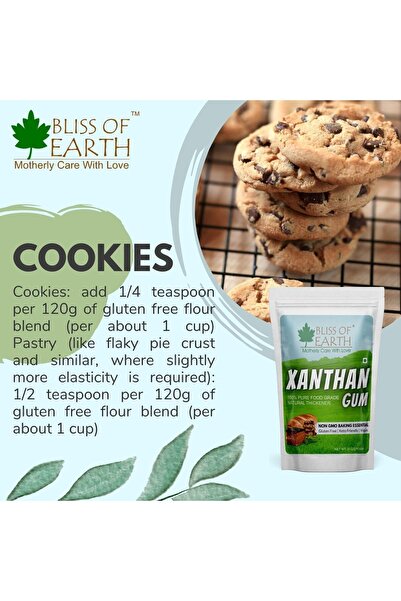 Bliss of Earth Xanthan Gum Powder, 2x907g | 100% Pure Food Grade Natural Gluten Free, Keto Friendly, Vegan