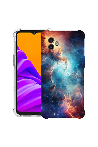 bestcase Husă antișoc pentru Samsung Galaxy Xcover 7 Pro cu design Galaxies, ...