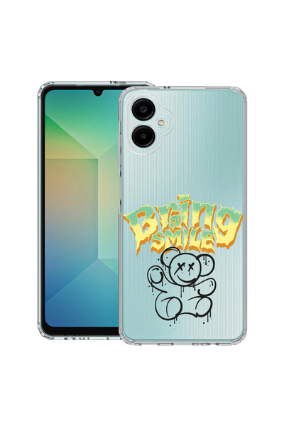 bestcase Husă antișoc pentru Samsung Galaxy A07 4G cu design Teddy Bear Brain...