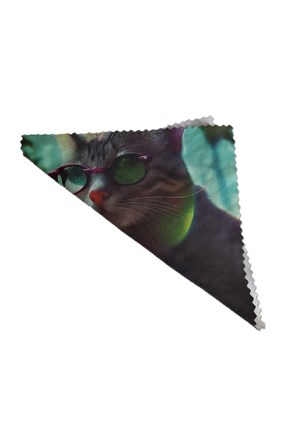 PriStyle Premium Quality Cleaning Cloth for Glasses, Contact Lenses, and Phones, Glass and Plastic, Printed