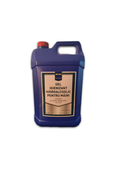 PriStyle Gel igienizant pentru maini cu alcool fara parfum, rezerva dozator d...