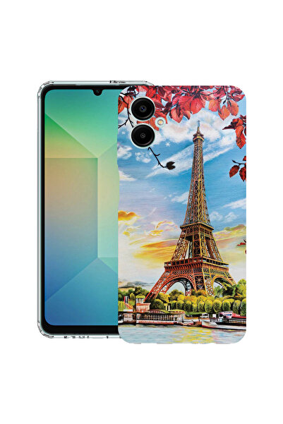 bestcase Husă antișoc pentru Samsung Galaxy A07 4G cu design Turnul Eiffel di...