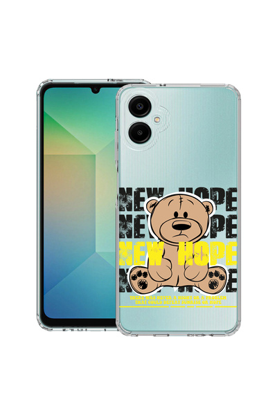 bestcase Carcasă antișoc pentru Samsung Galaxy A07 4G cu design Teddy Bear Ne...