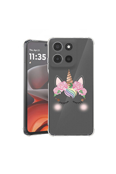 bestcase Husă antișoc pentru Motorola Edge 60 Pro cu design Unicorn, 2052054 ...