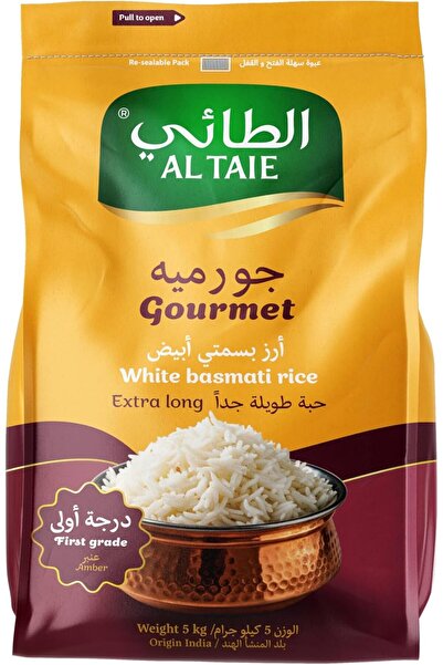 Al Taie Punjabi Long Grain White Basmati Rice, 5 Kg