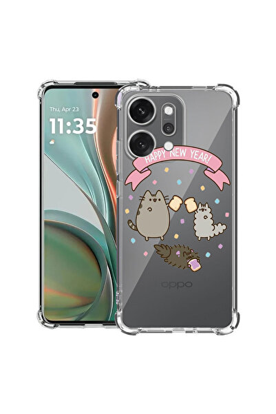 bestcase Αντικραδασμική θήκη πίσω για OPPO Reno 14 5G με σχέδιο Happy New Yea...
