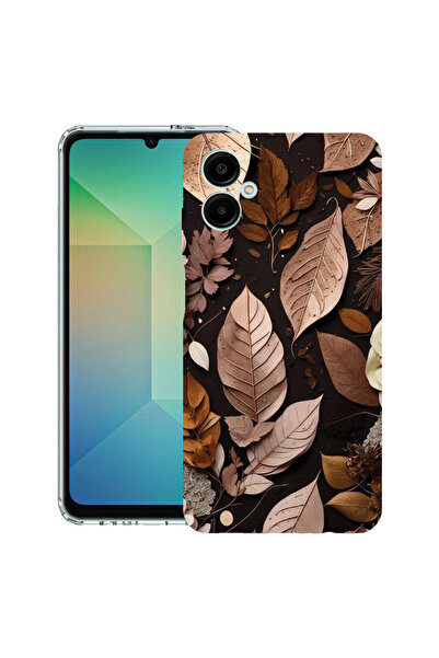 bestcase Husă antișoc pentru Samsung Galaxy A07 4G cu design Autumn Feathers,...