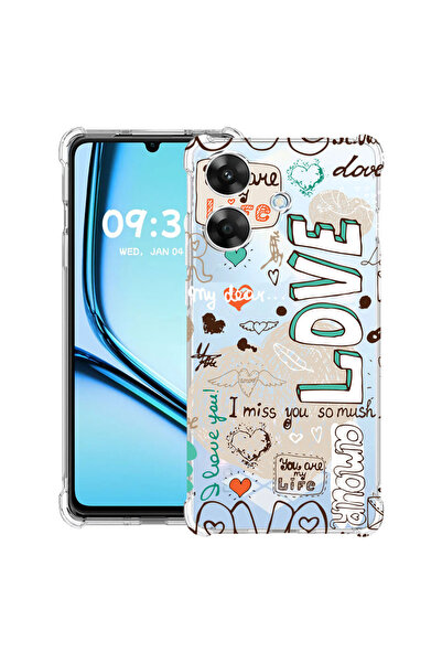bestcase Αντικραδασμική πίσω θήκη για Realme Note 60 / Note 60X με Design Lov...
