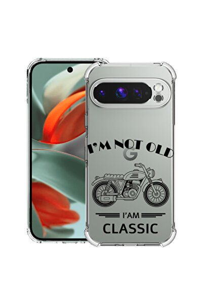 bestcase Husă antișoc pentru Google Pixel 10 Pro XL cu designul „I'm Not Old I'm Classic” (Nu sunt bătrân, sunt clasic), 2052063 AS 1866