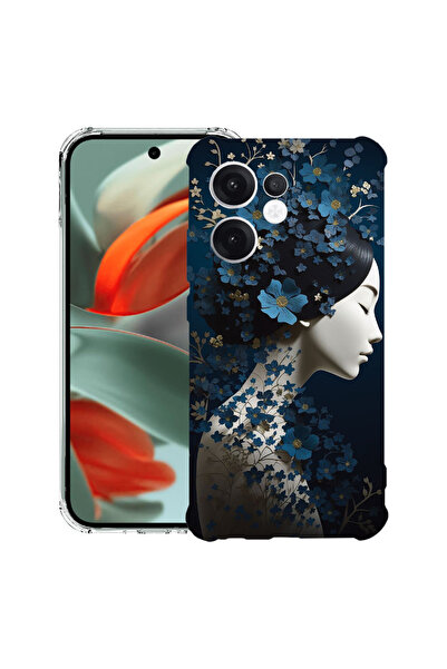 bestcase Αντικραδασμική θήκη πίσω για OPPO Reno 14 F/FS με Design Thinking Gi...