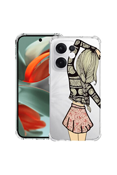 bestcase Carcasă antișoc Husa compatibilă cu Oppo Reno15 Pro, Girl Friend