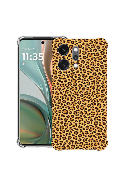 bestcase Удароустойчив гръб за OPPO Reno 14 5G с леопардов дизайн, 2052057 AS...
