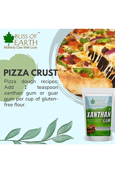 Bliss of Earth Xanthan Gum Powder, 2x907g | 100% Pure Food Grade Natural Gluten Free, Keto Friendly, Vegan