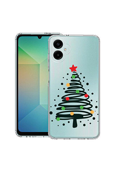 bestcase Husă antișoc pentru Samsung Galaxy A07 4G cu design brad de Crăciun,...