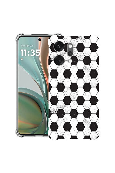bestcase Husă antișoc pentru OPPO Reno 14 5G cu model fotbal, 2052057 AS 905