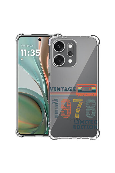 bestcase Husă antișoc pentru OPPO Reno 14 5G cu design ediție limitată 1978, ...